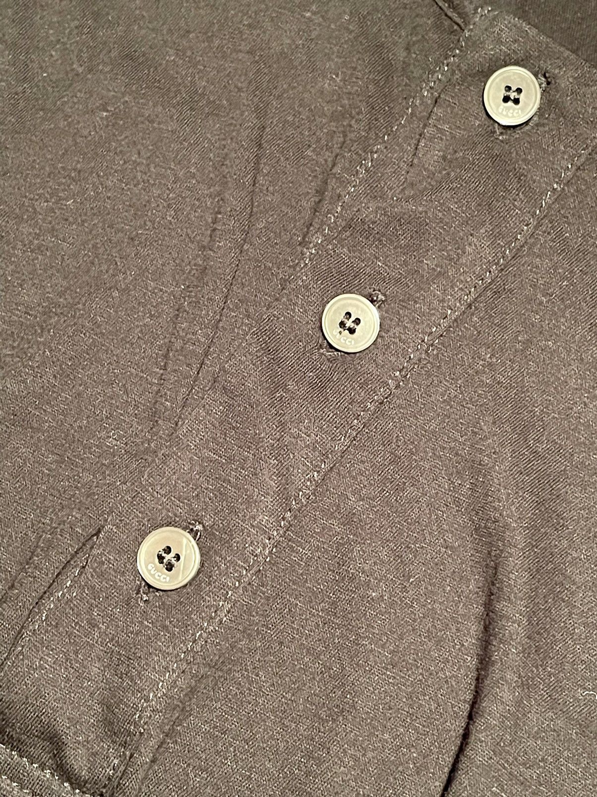 Gucci Black cotton serafino Size US S / EU 44-46 / 1 - 5 Thumbnail