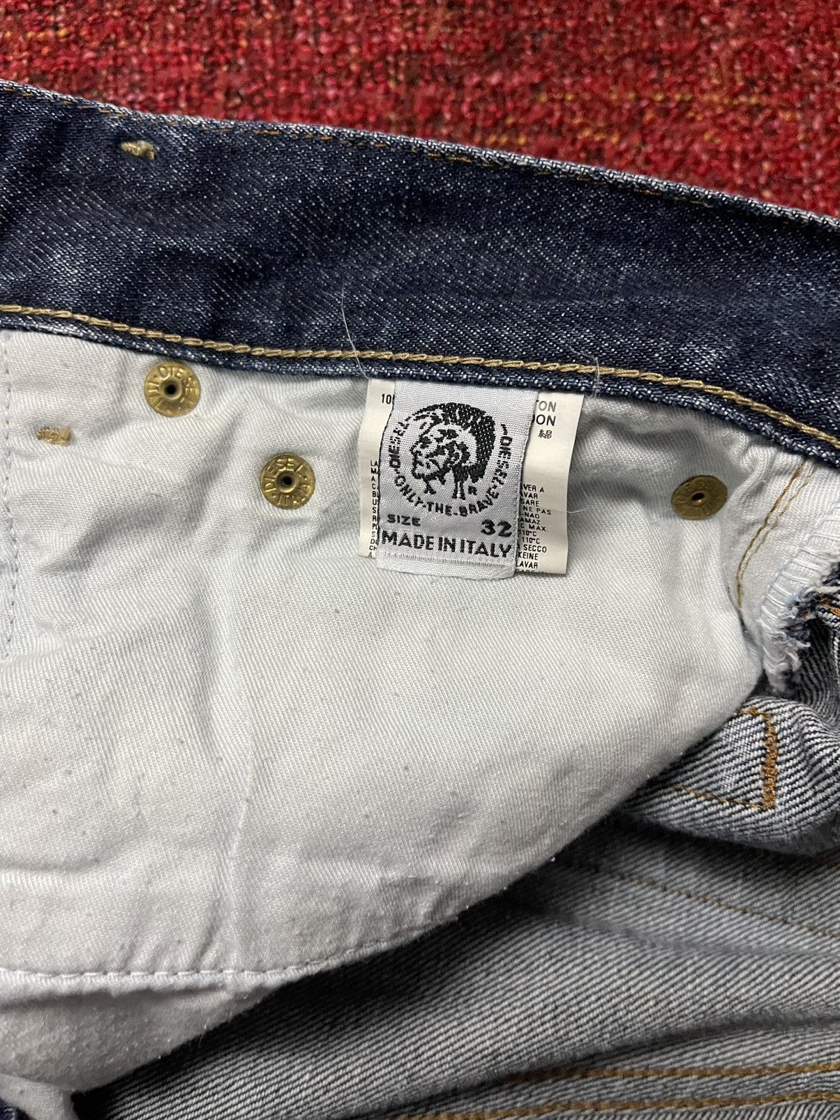 Designer × Diesel × Vintage Diesel vintage y2k mom fit jeans Size US 32 / EU 48 - 6 Thumbnail