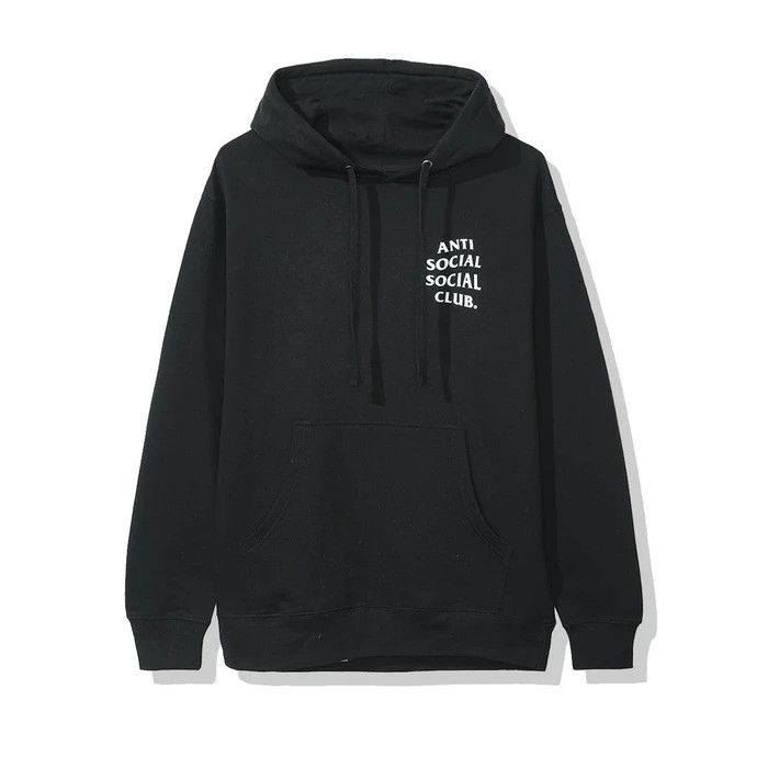 Anti social social club Smells bad black hoodie