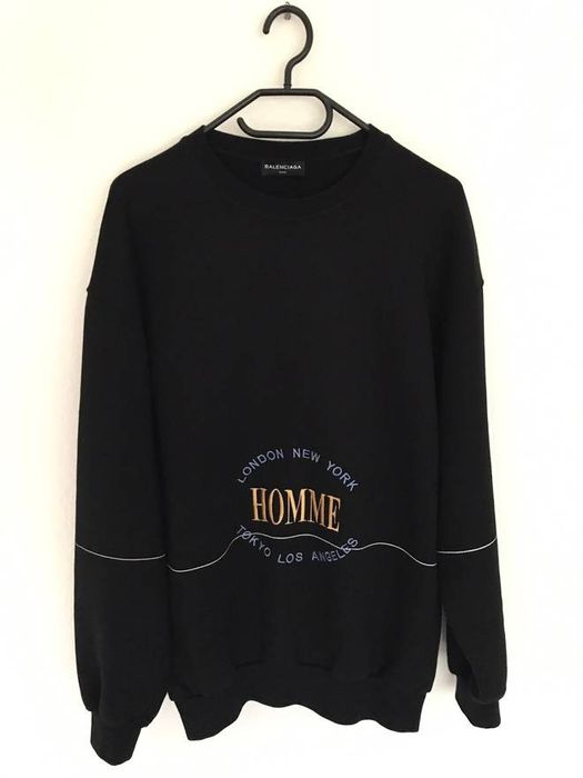 Asap rocky hot sale balenciaga sweater