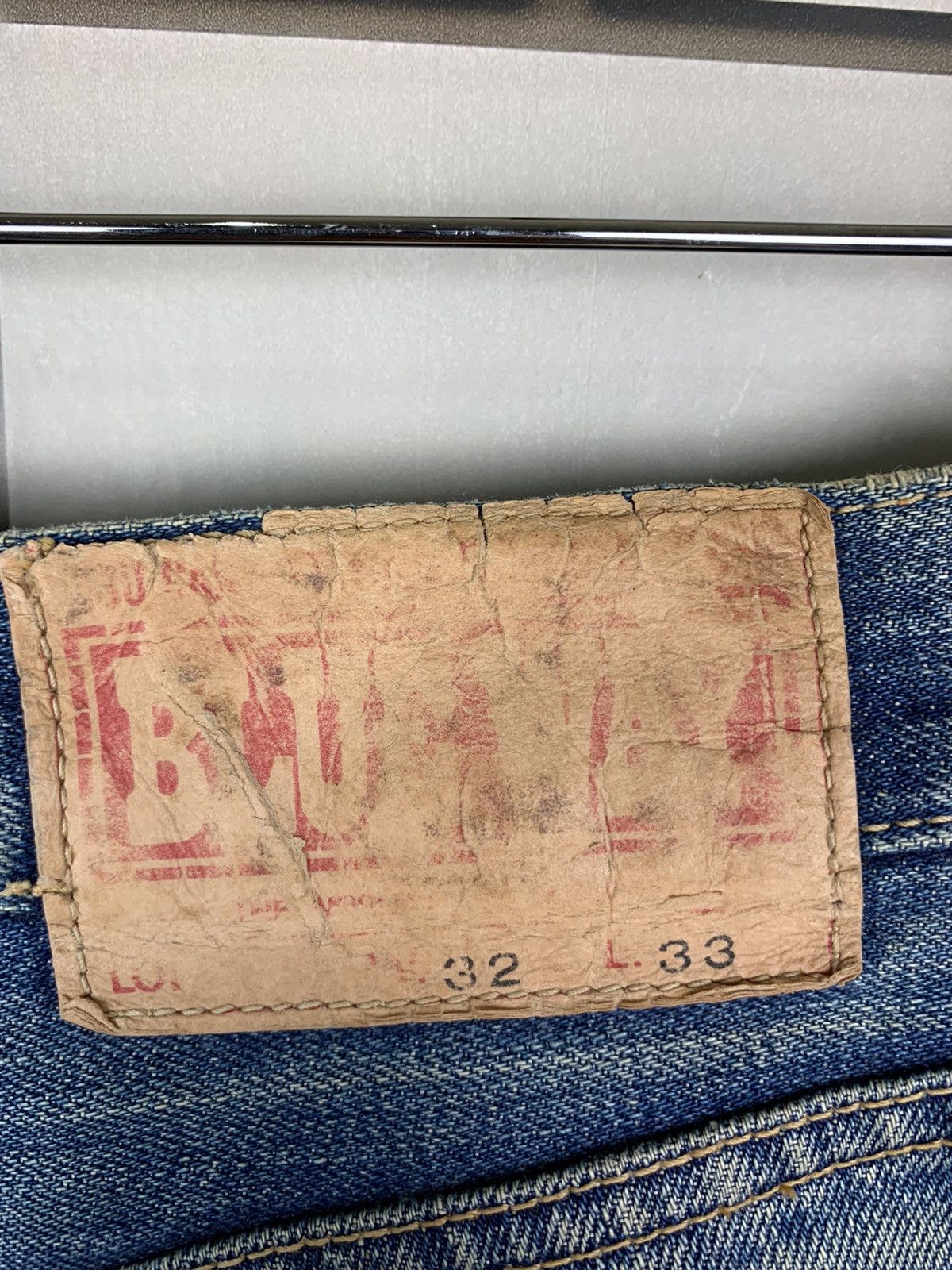 Jean × Vintage Vintage Japanese Brand Blue Way Distressed Denim Size US 30 / EU 46 - 23 Thumbnail
