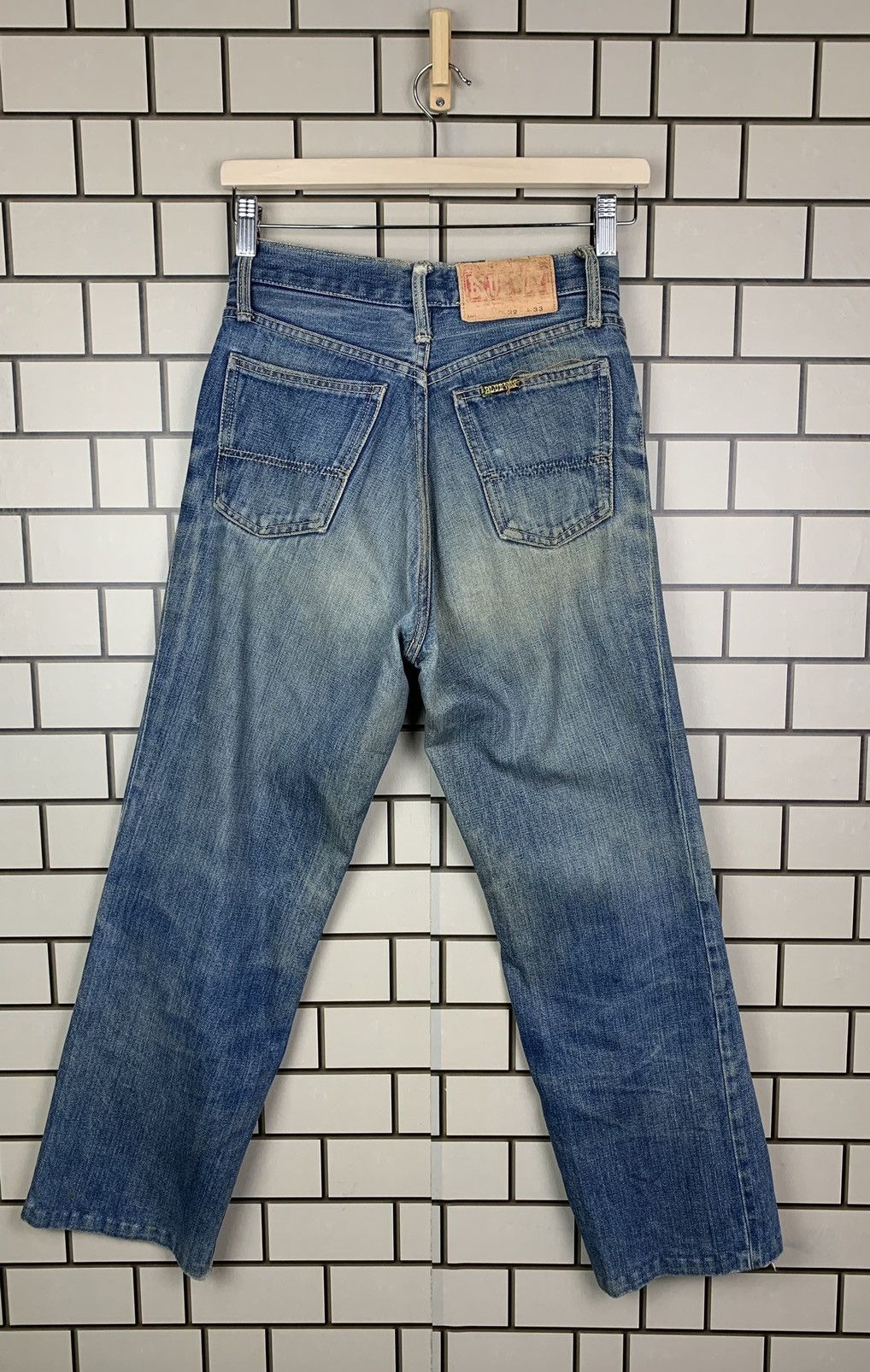 Jean × Vintage Vintage Japanese Brand Blue Way Distressed Denim Size US 30 / EU 46 - 19 Thumbnail