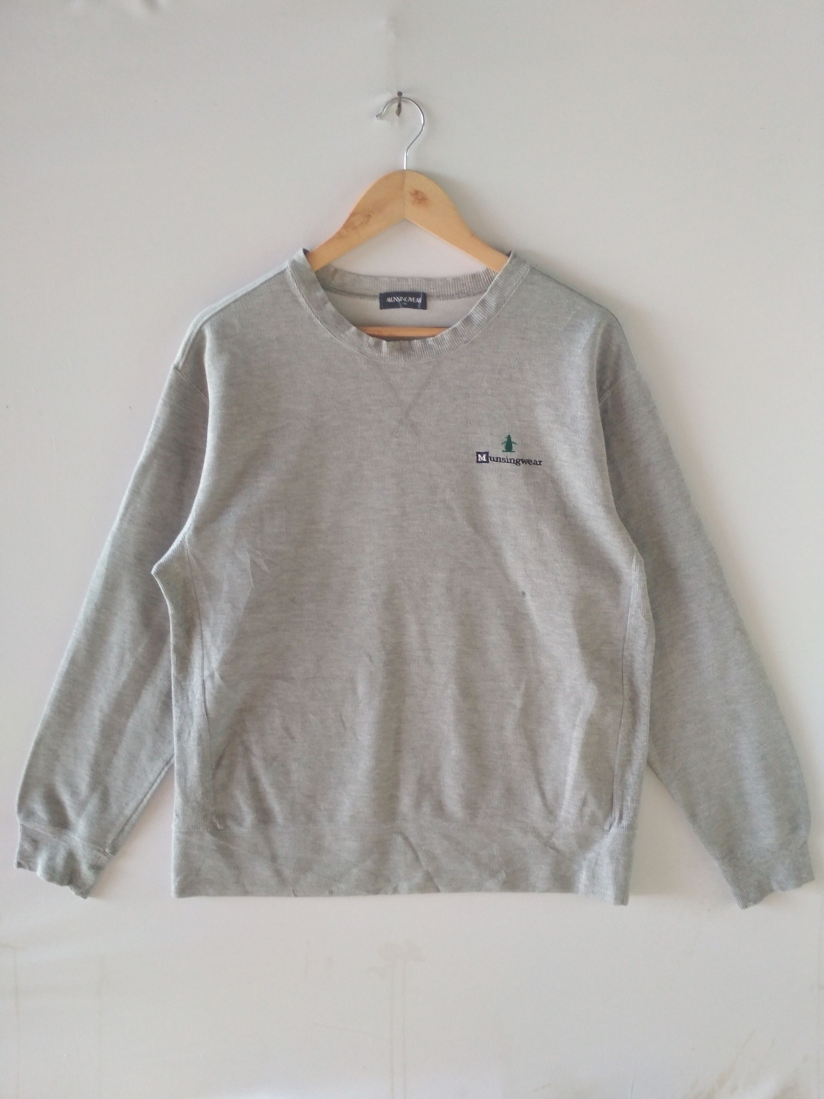 Grand Slam MUNSING WEAR PENGUIN EMBROIDERED LOGO SWEATSHIRT Size US M / EU 48-50 / 2 - 1 Thumbnail