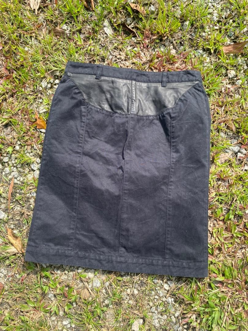 Armani × Emporio Armani Archive Emporio Armani Zipper Skirt Size 28" / US 6 / IT 42 - 7 Thumbnail