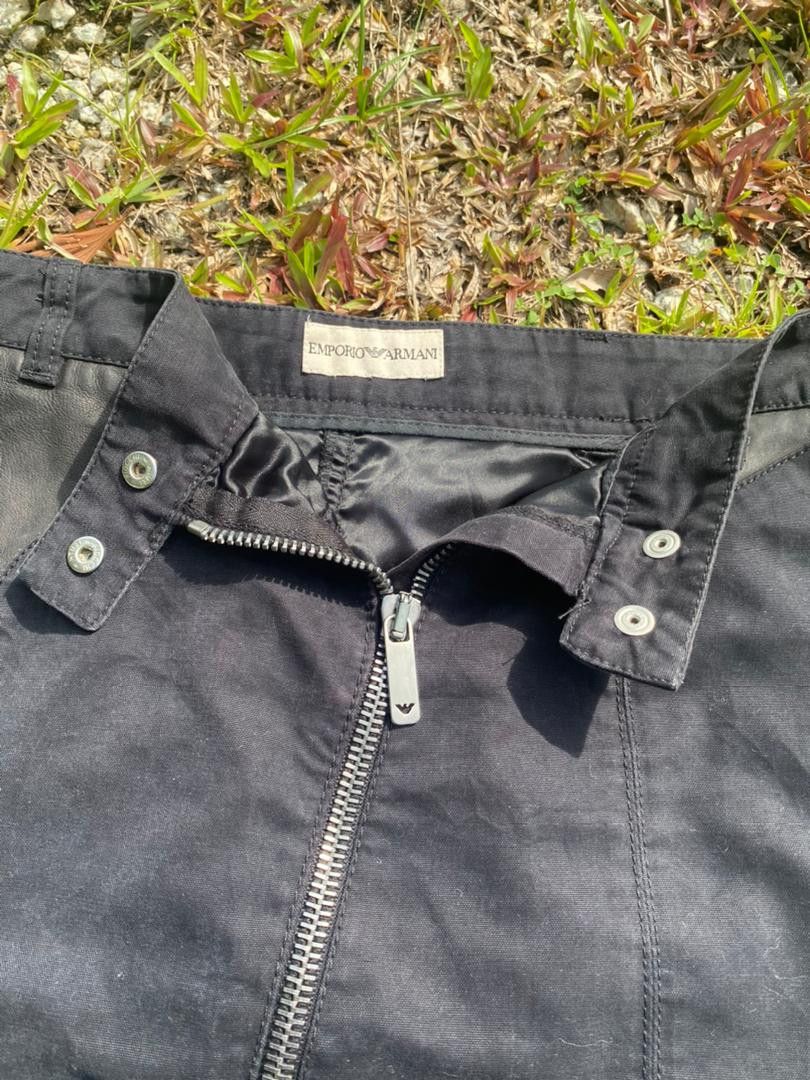 Armani × Emporio Armani Archive Emporio Armani Zipper Skirt Size 28" / US 6 / IT 42 - 4 Thumbnail