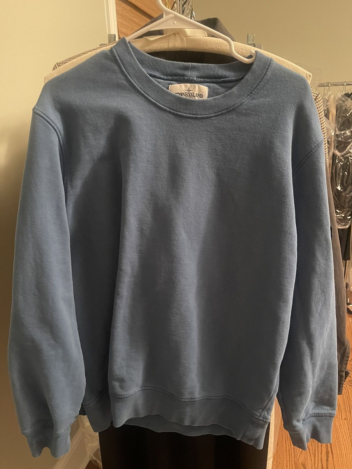 image of Stone Island Sweatshirt in Blue, Men's (Size XL)