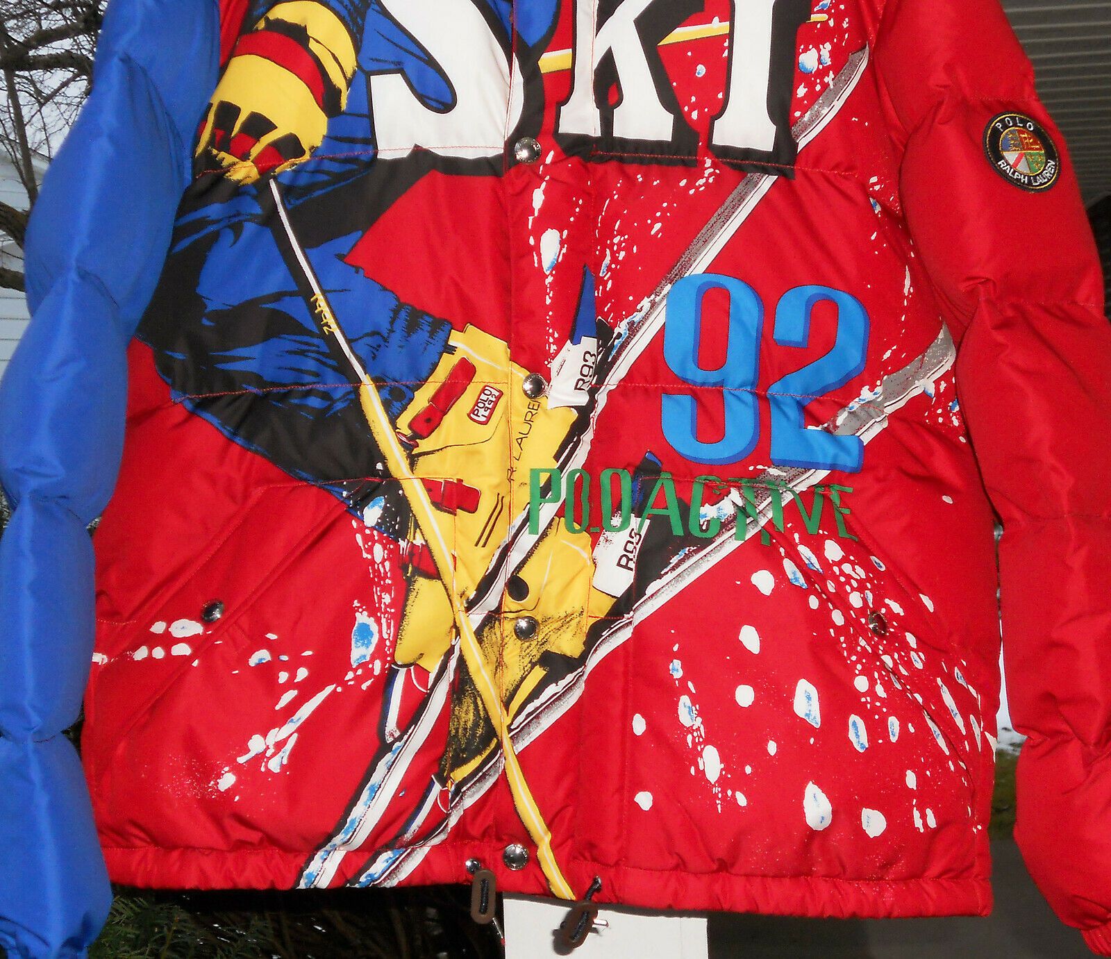 Polo Ralph Lauren Polo Ralph Polo Ski 92 USA Downhill Skier Down Jacket Size US XL / EU 56 / 4 - 9 Thumbnail