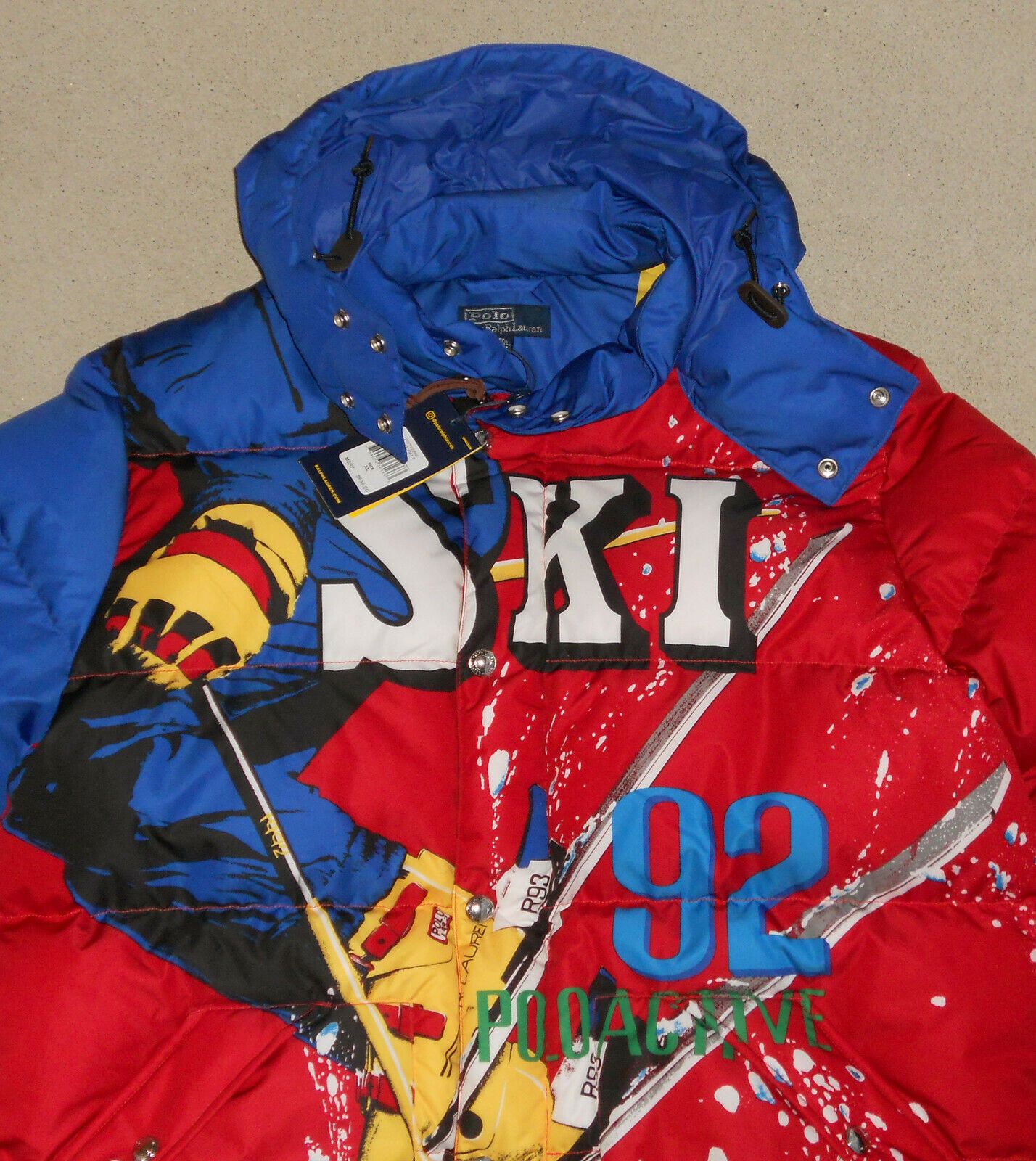 Polo Ralph Lauren Polo Ralph Polo Ski 92 USA Downhill Skier Down Jacket Size US XL / EU 56 / 4 - 3 Thumbnail