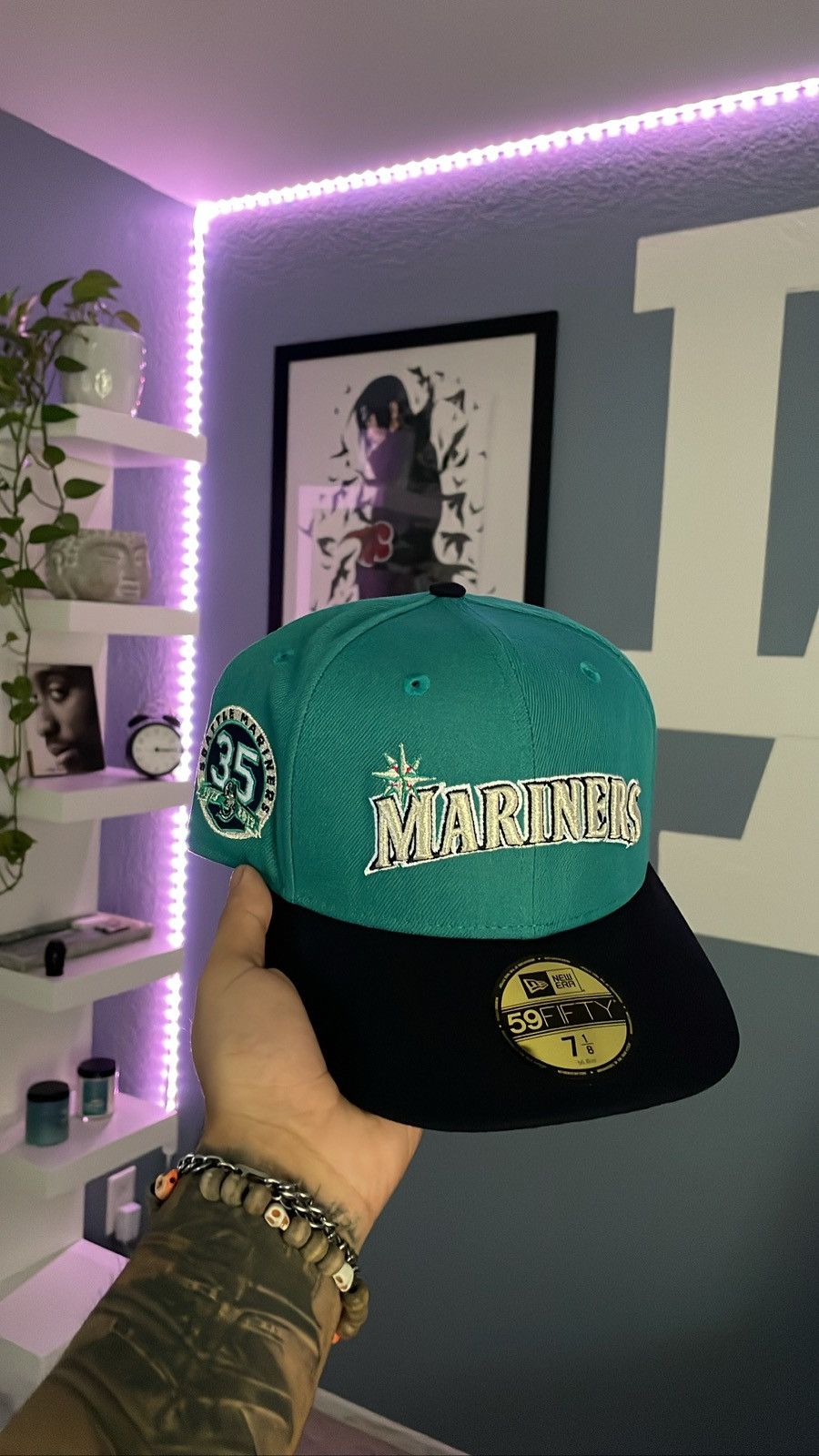 New Era Seattle Mariners Script Grailed