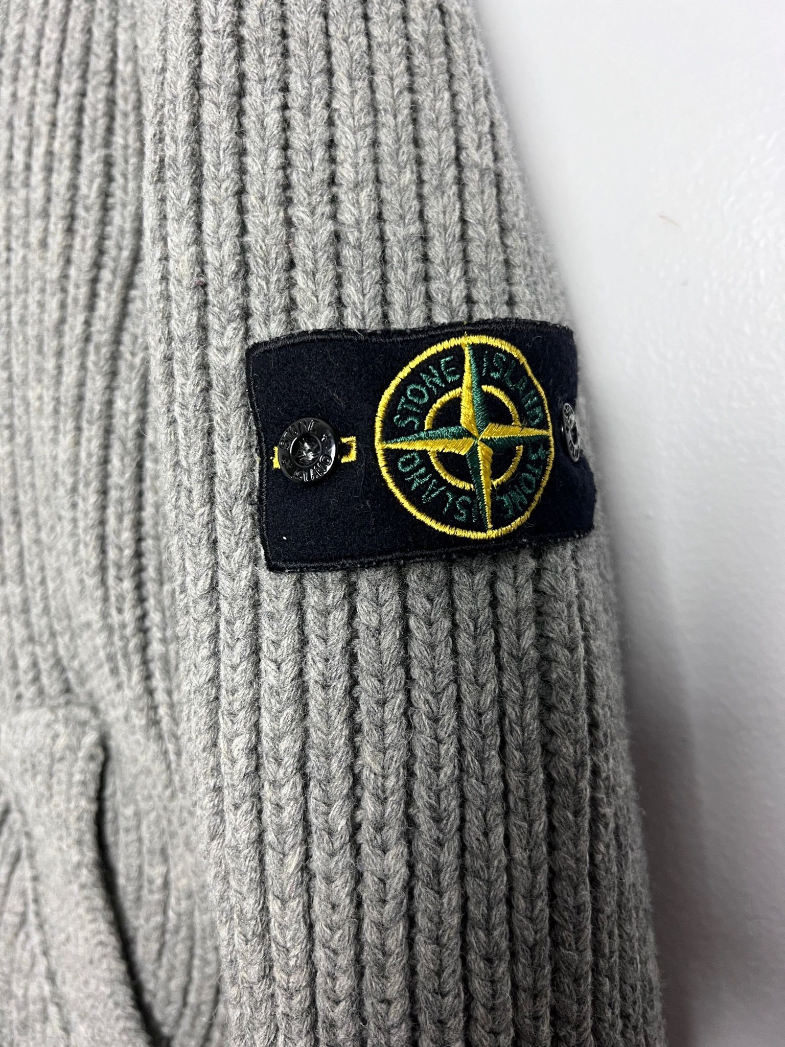 Stone Island Cable-Knit Jacket with Detachable Padded Liner Size US XL / EU 56 / 4 - 11 Thumbnail