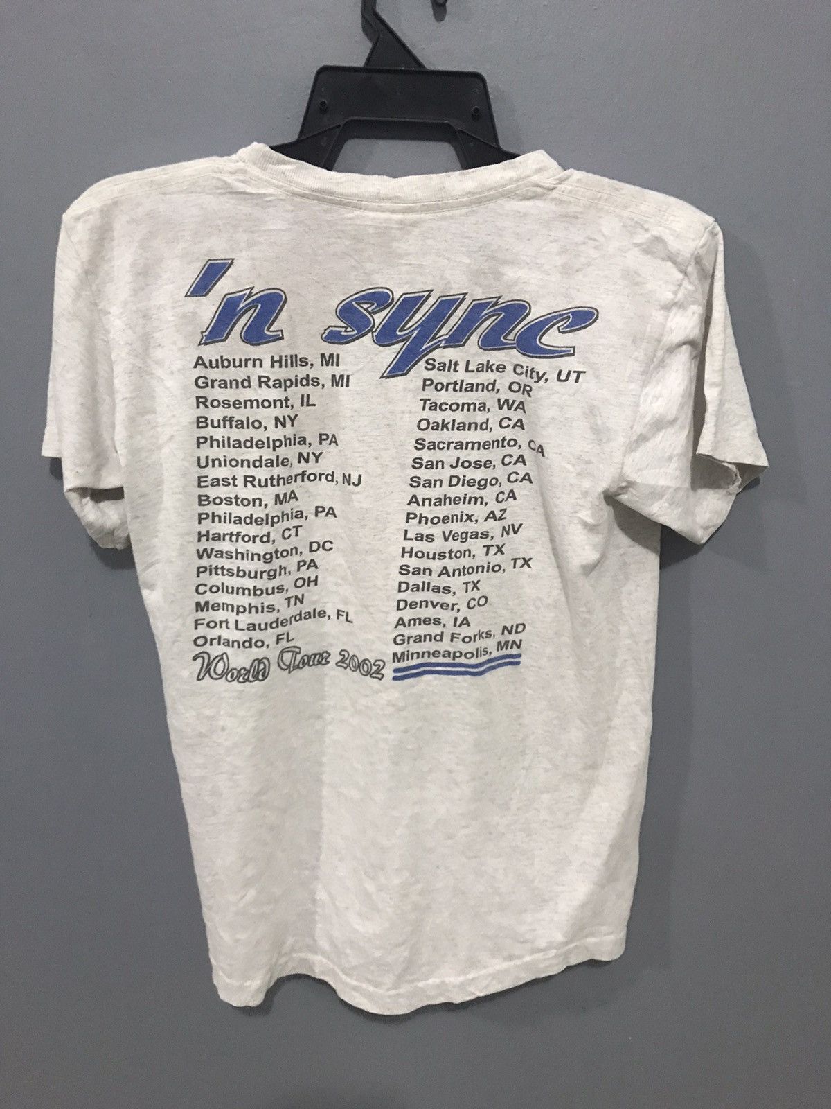 Band Tees vintage N'SYNC world tour rare pop icon t-shirts Size US M / EU 48-50 / 2 - 2 Thumbnail