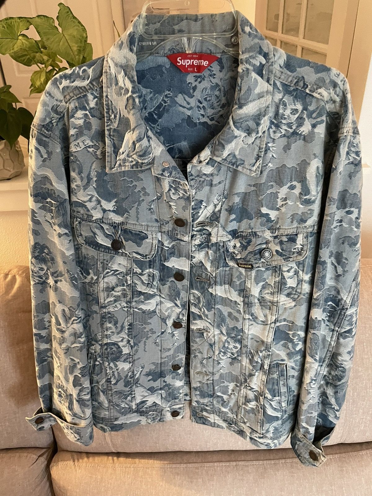 Supreme Supreme Cherub Trucker Jacket Grailed