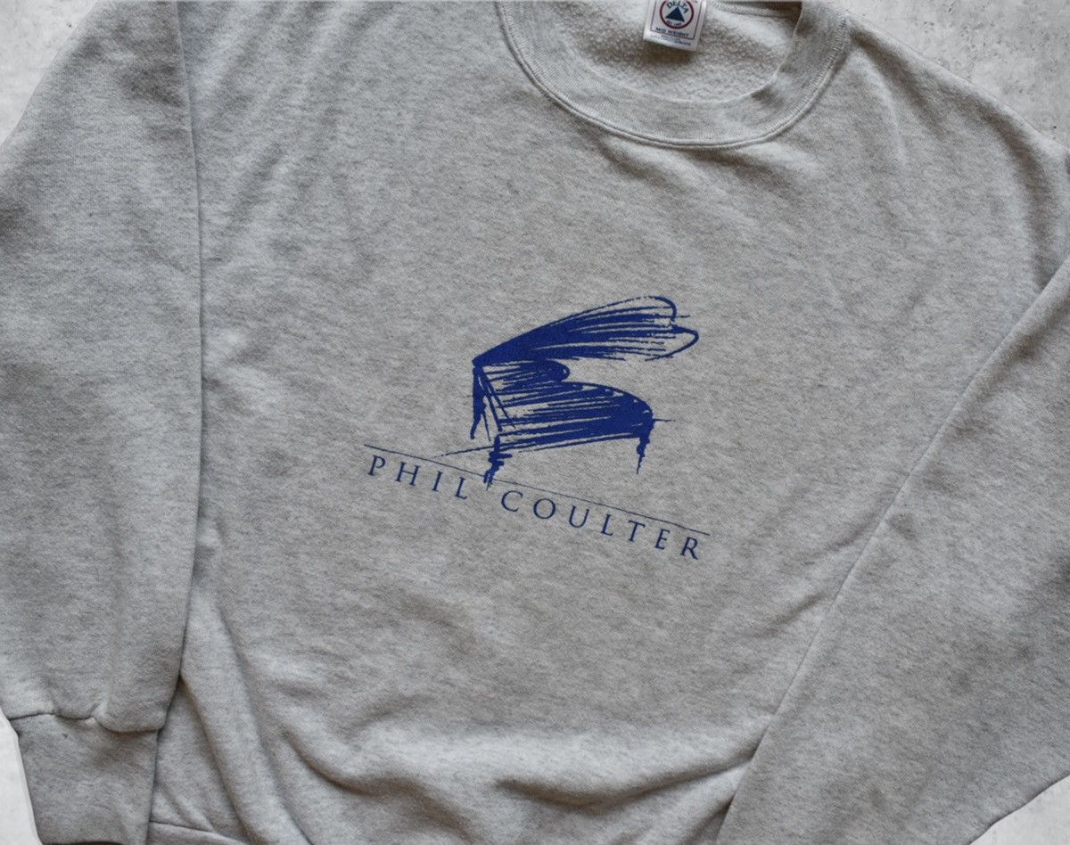 Other Vintage Phil Coulter 2000 Tour Sweatshirt (XL) Size US XL / EU 56 / 4 - 2 Thumbnail