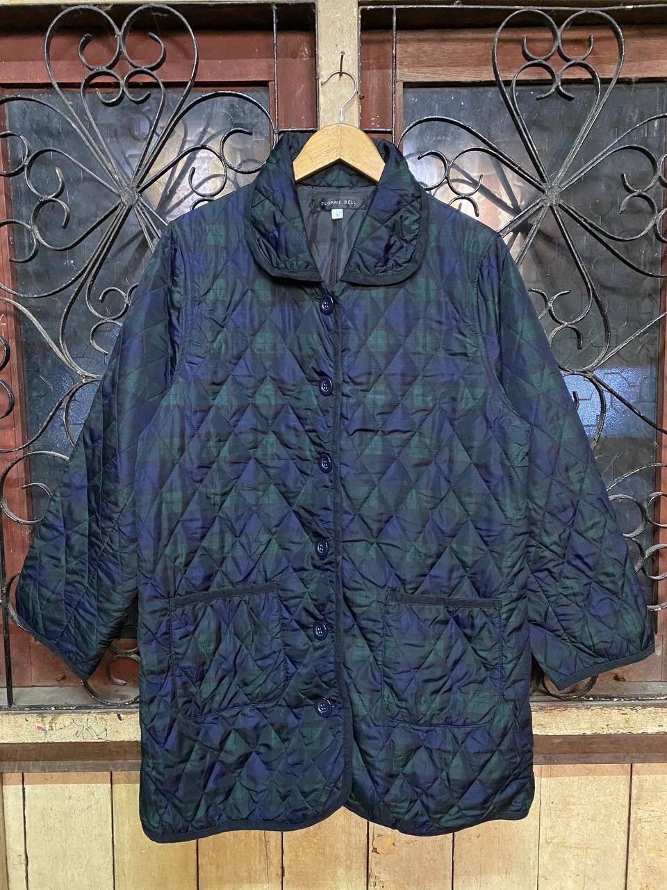 Japanese Brand FLORRIE BELL QUILTED JACKET Size US M / EU 48-50 / 2 - 3 Thumbnail