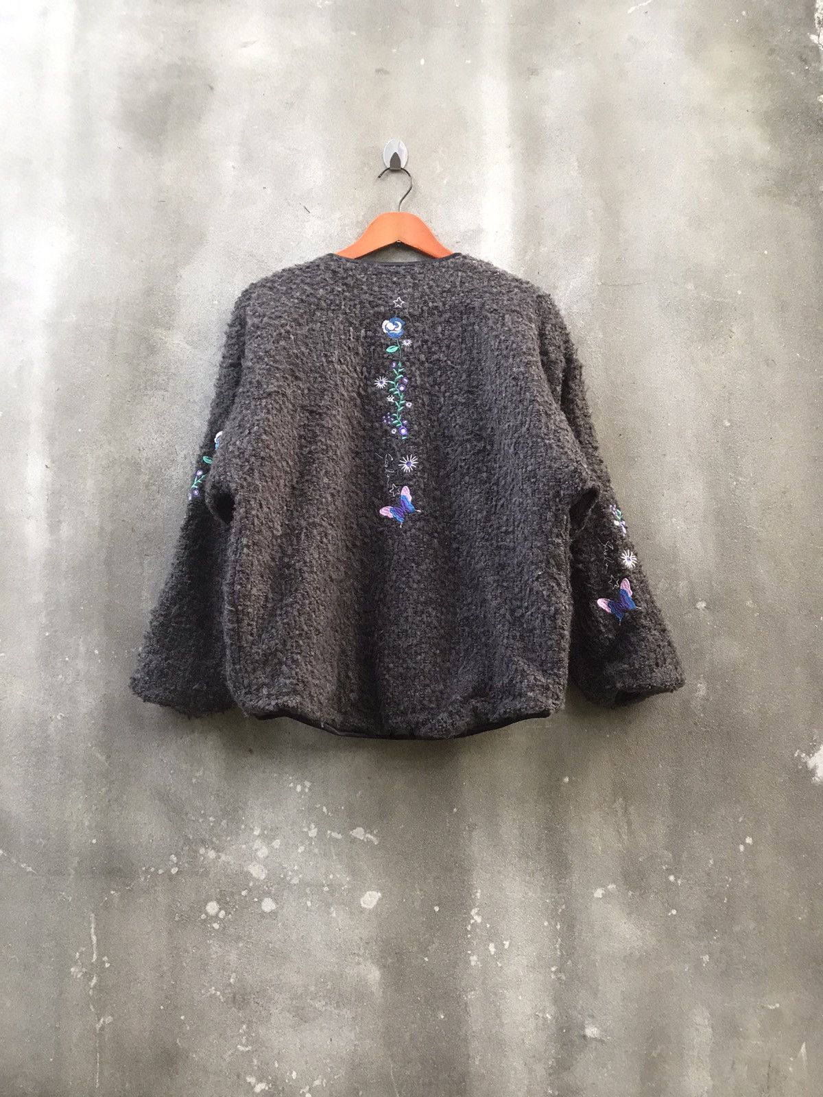 Beauty Beast × If Six Was Nine × Japanese Brand Vintage Scolar Mohair Embroidered Logo Reversible Jacket Size US M / EU 48-50 / 2 - 15 Thumbnail