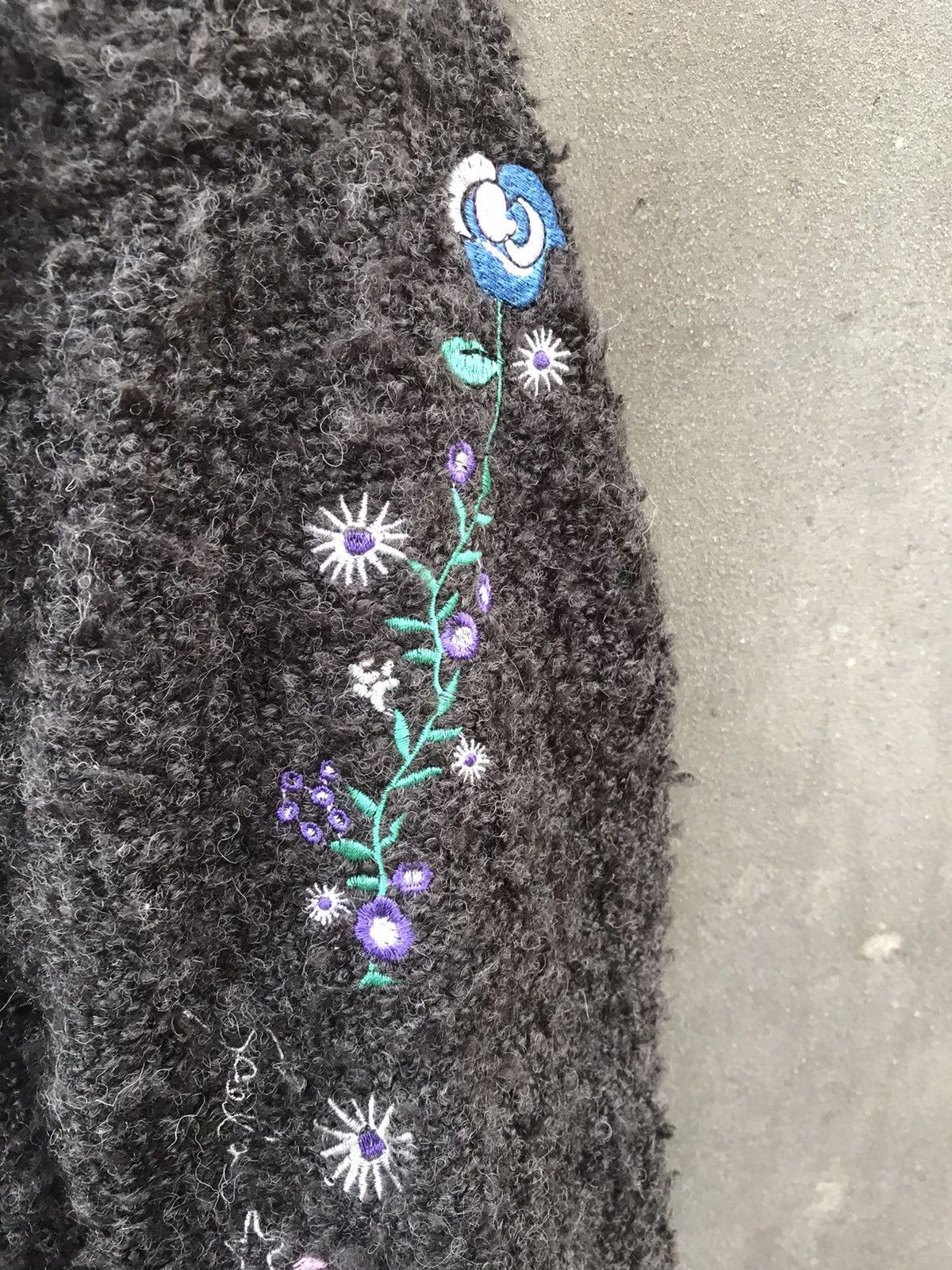 Beauty Beast × If Six Was Nine × Japanese Brand Vintage Scolar Mohair Embroidered Logo Reversible Jacket Size US M / EU 48-50 / 2 - 13 Thumbnail