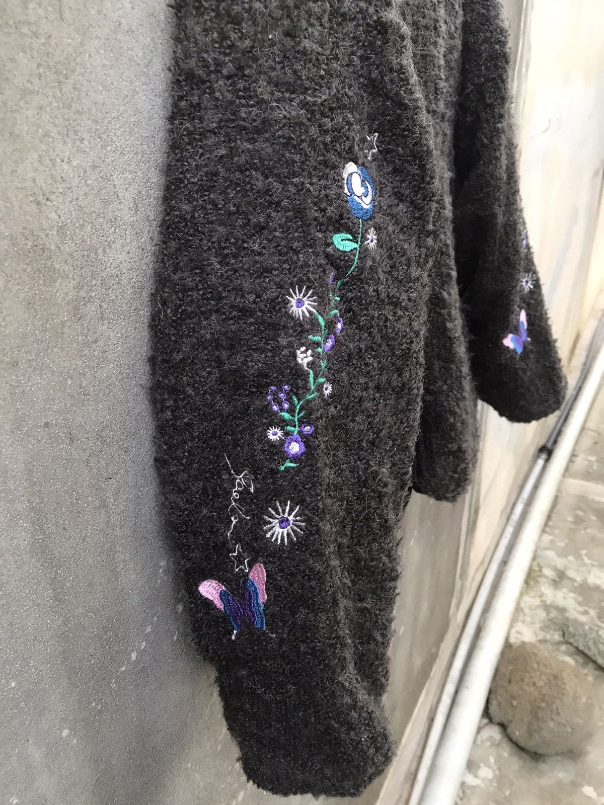 Beauty Beast × If Six Was Nine × Japanese Brand Vintage Scolar Mohair Embroidered Logo Reversible Jacket Size US M / EU 48-50 / 2 - 10 Thumbnail