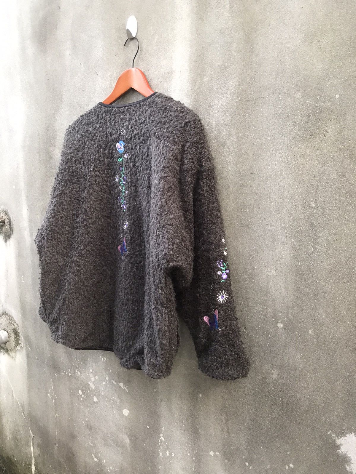 Beauty Beast × If Six Was Nine × Japanese Brand Vintage Scolar Mohair Embroidered Logo Reversible Jacket Size US M / EU 48-50 / 2 - 16 Thumbnail