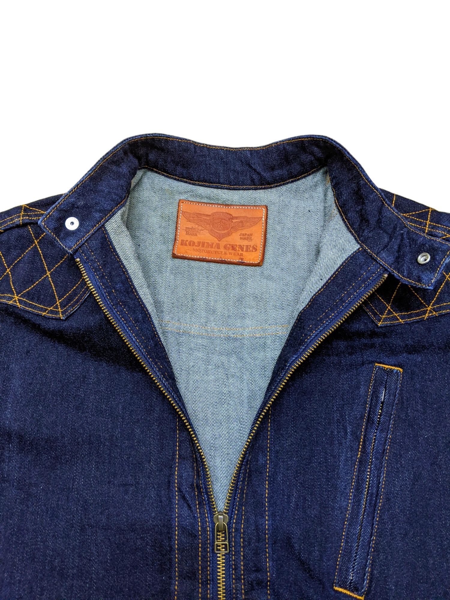 KOJIMA GENES Kojima Genes Kevlar Single Denim Jacket Size US XL / EU 56 / 4 - 3 Thumbnail