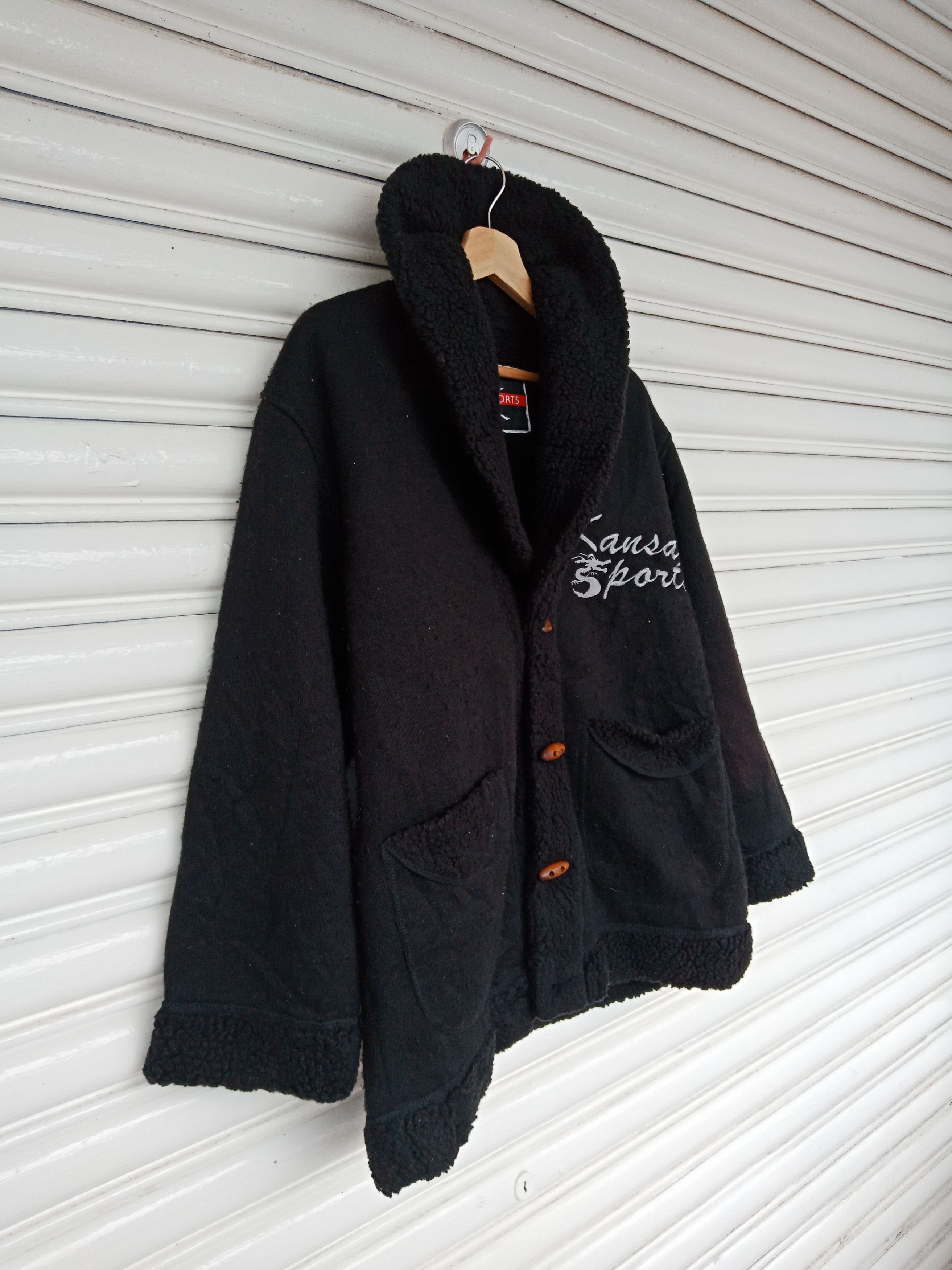 Japanese Brand × Kansai Yamamoto Kansai Yamamoto Dragons Embroid Fleece Size US L / EU 52-54 / 3 - 5 Thumbnail