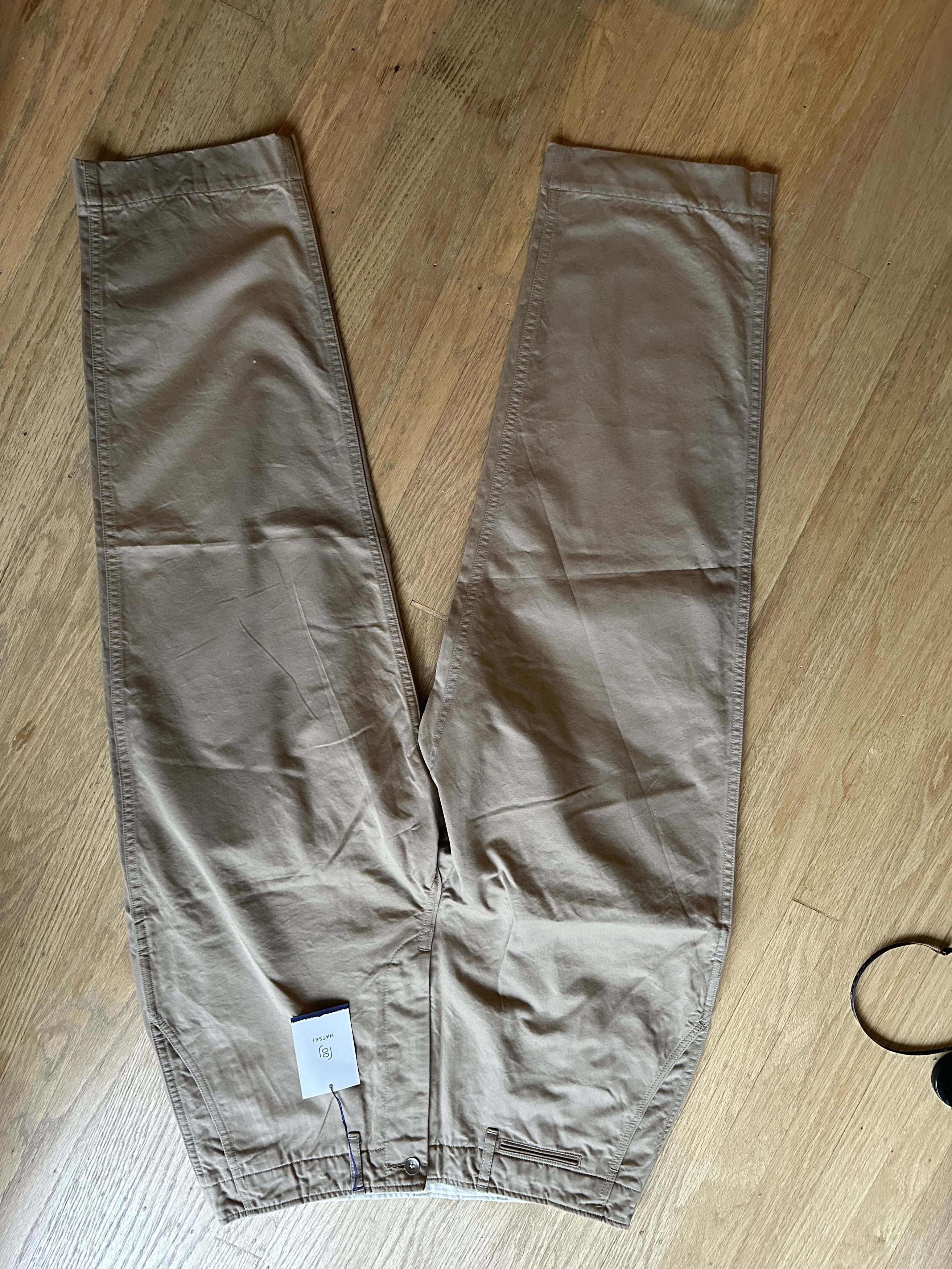 パンツ HATSK I Loose Tapered Chino HTK-21003 HATSKI Loose Tapered Chino Trouser HTK-21003 – csew