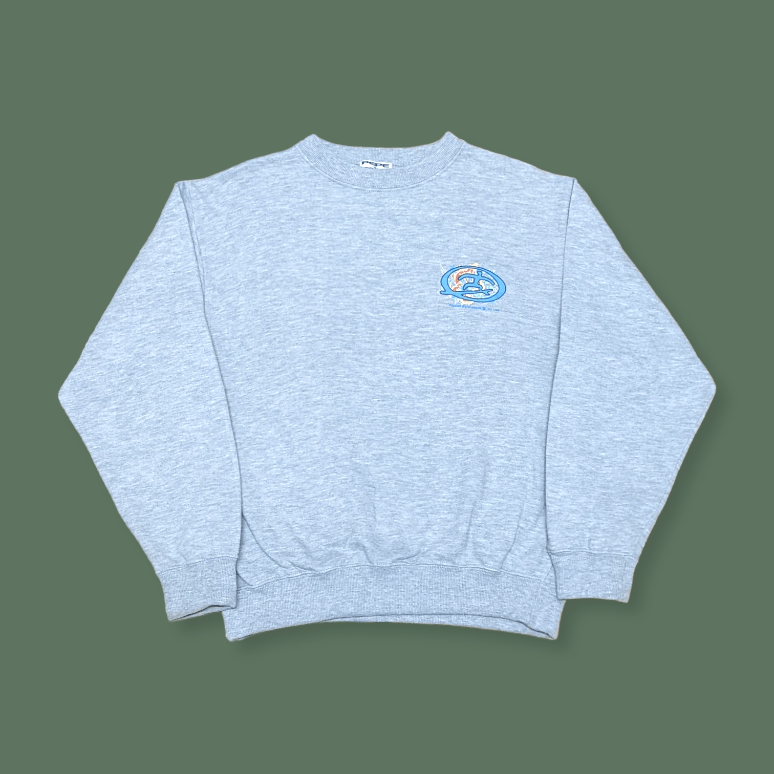 Billabong × Vintage Vintage 90s Pepe USA International Surfboards Sweatshirt Size US S / EU 44-46 / 1 - 3 Thumbnail