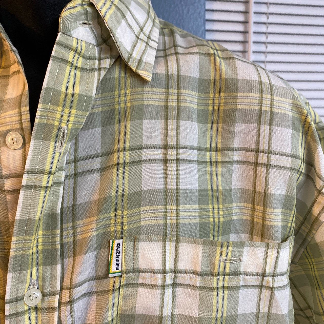 Vintage Vintage Benzene Button Up Shirt Size US M / EU 48-50 / 2 - 2 Thumbnail