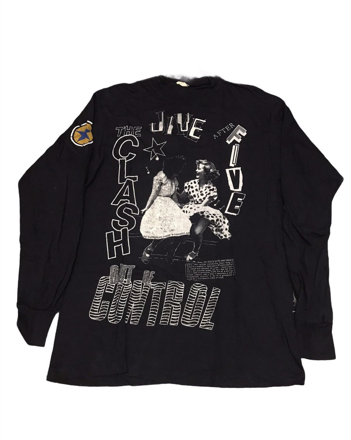 80s THE CLASH ヴィンテージT out of control M - メルカリ