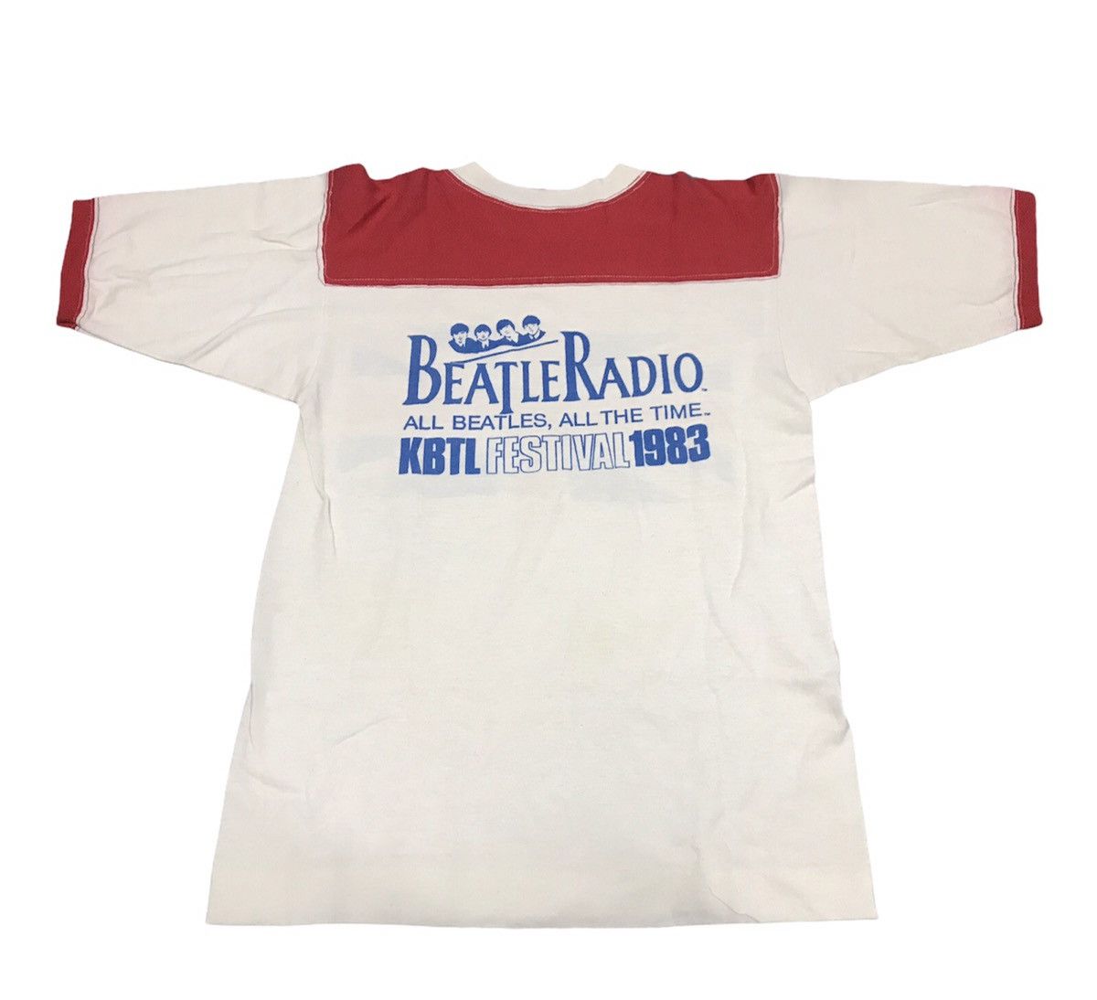 Band Tees × Hypebeast × Vintage Very Rare Vintage The Beatles 1983 Band T shirt Size US M / EU 48-50 / 2 - 2 Thumbnail