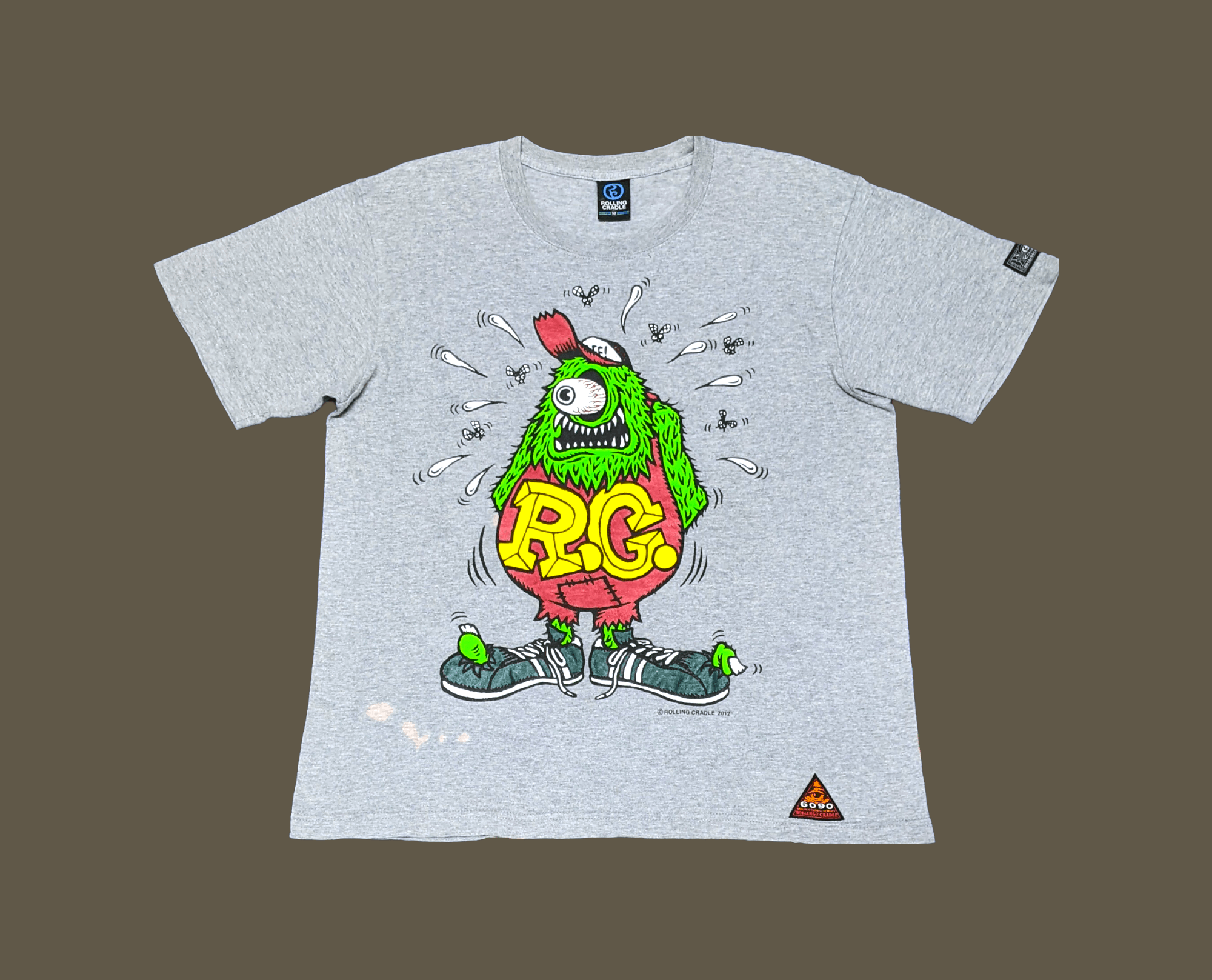 Japanese Brand × Vintage Japanese Streetwear Rolling Cradle Shibuya Rat Fink T shirt Size US M / EU 48-50 / 2 - 2 Thumbnail