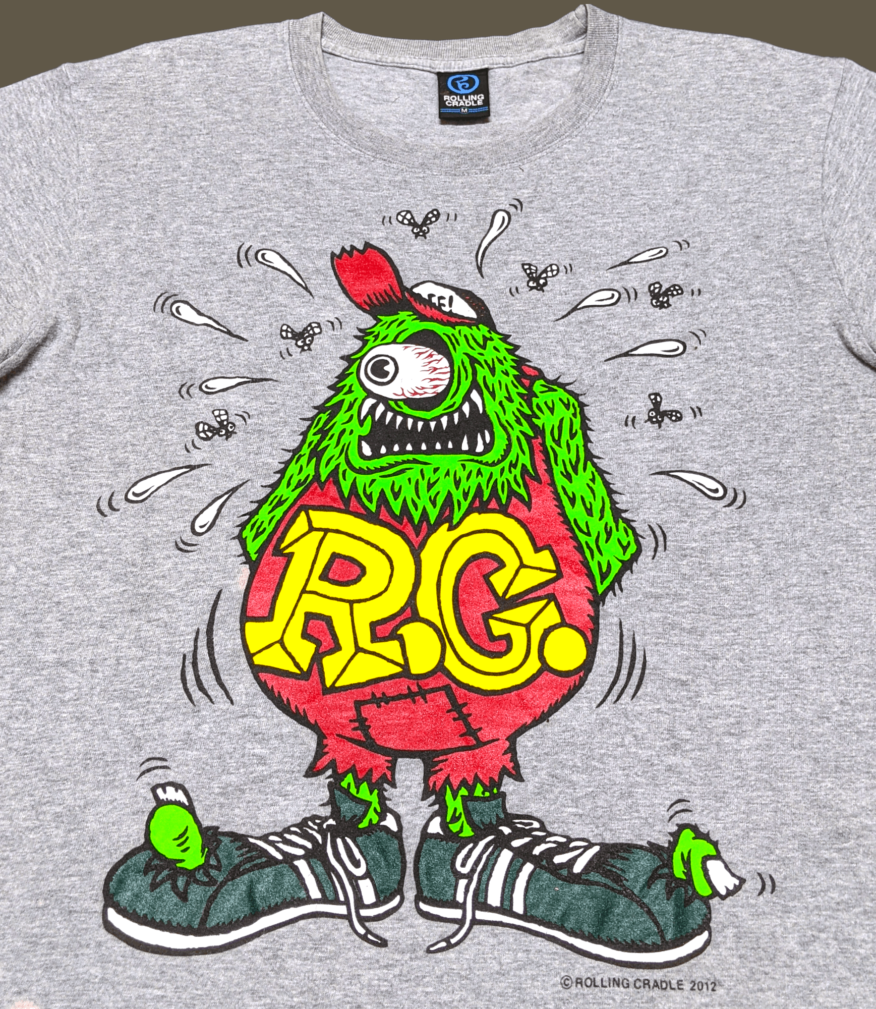 Japanese Brand × Vintage Japanese Streetwear Rolling Cradle Shibuya Rat Fink T shirt Size US M / EU 48-50 / 2 - 1 Thumbnail
