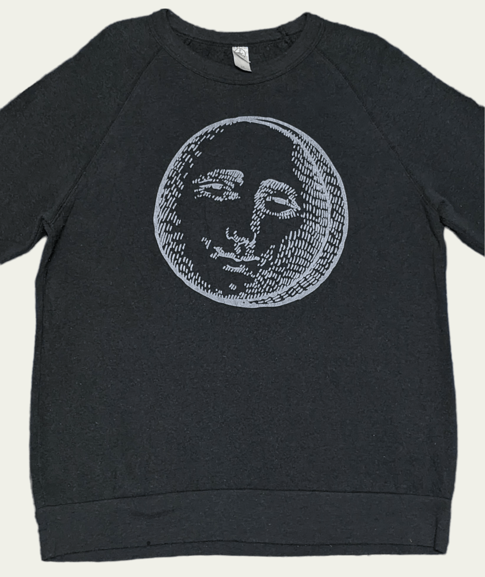 Alternative Apparel × Vintage Vintage Moon Face Artwork Essential Sweatshirt Size US M / EU 48-50 / 2 - 4 Thumbnail