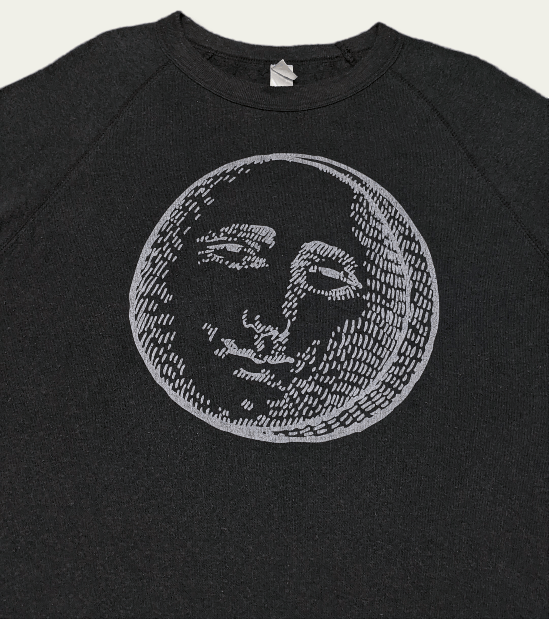 Alternative Apparel × Vintage Vintage Moon Face Artwork Essential Sweatshirt Size US M / EU 48-50 / 2 - 3 Thumbnail