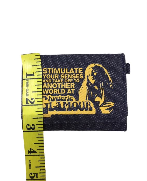 Hysteric Glamour Hysteric Glamour Logo Pouch Card Holder Wallet Coin Case Size ONE SIZE - 5 Preview