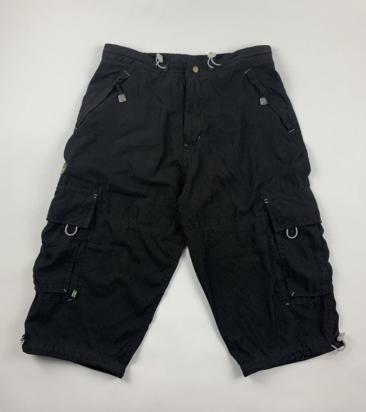 Vintage Vintage Y2K kikwear hydraulics baggy cargo race shorts | Grailed