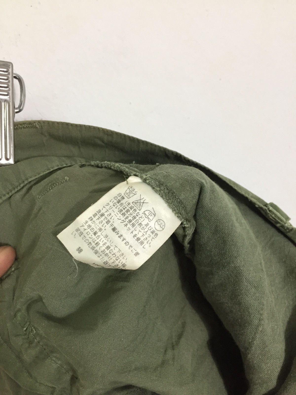 Issey Miyake Sunaokuwahara Army Pocket Back Cropped Style Size US 30 / EU 46 - 3 Thumbnail