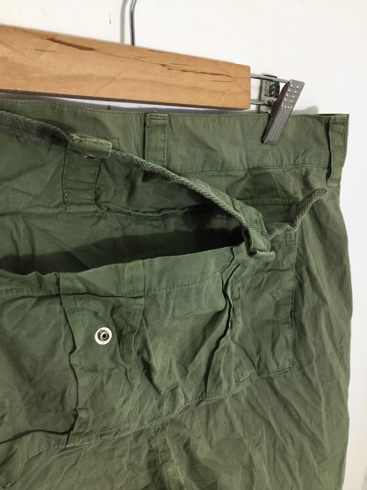 Issey Miyake Sunaokuwahara Army Pocket Back Cropped Style Size US 30 / EU 46 - 4 Thumbnail