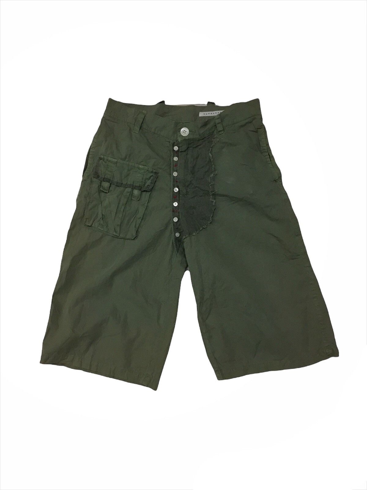 Issey Miyake Sunaokuwahara Army Pocket Back Cropped Style Size US 30 / EU 46 - 1 Thumbnail