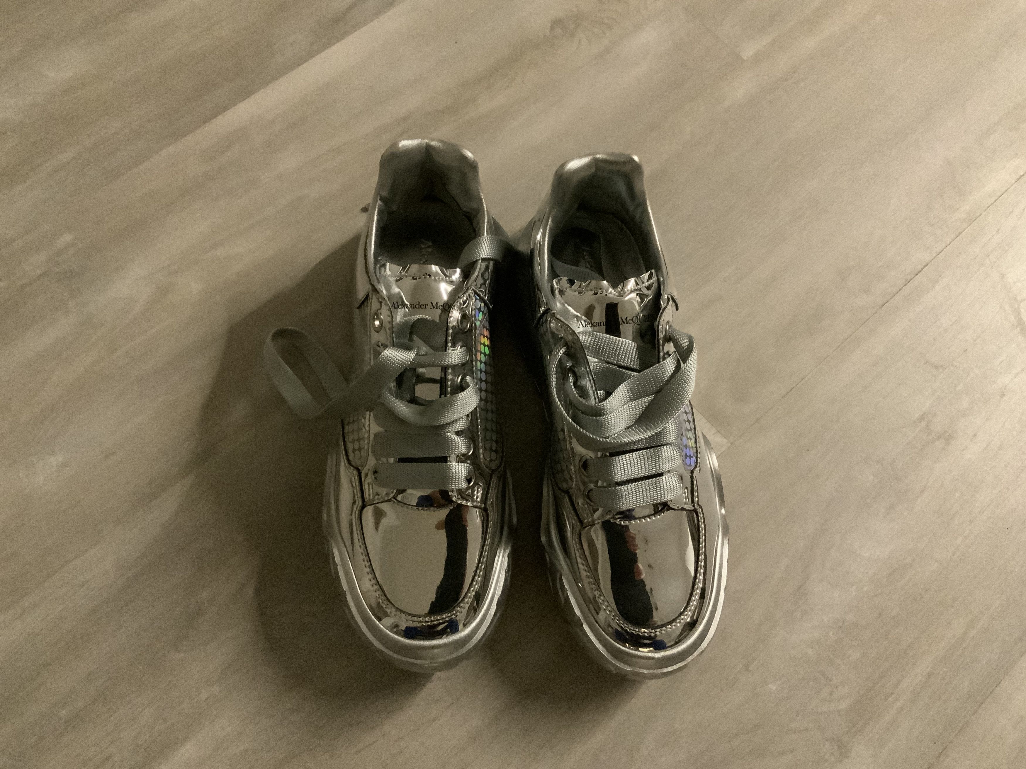 alexander mcqueen shiny shoes