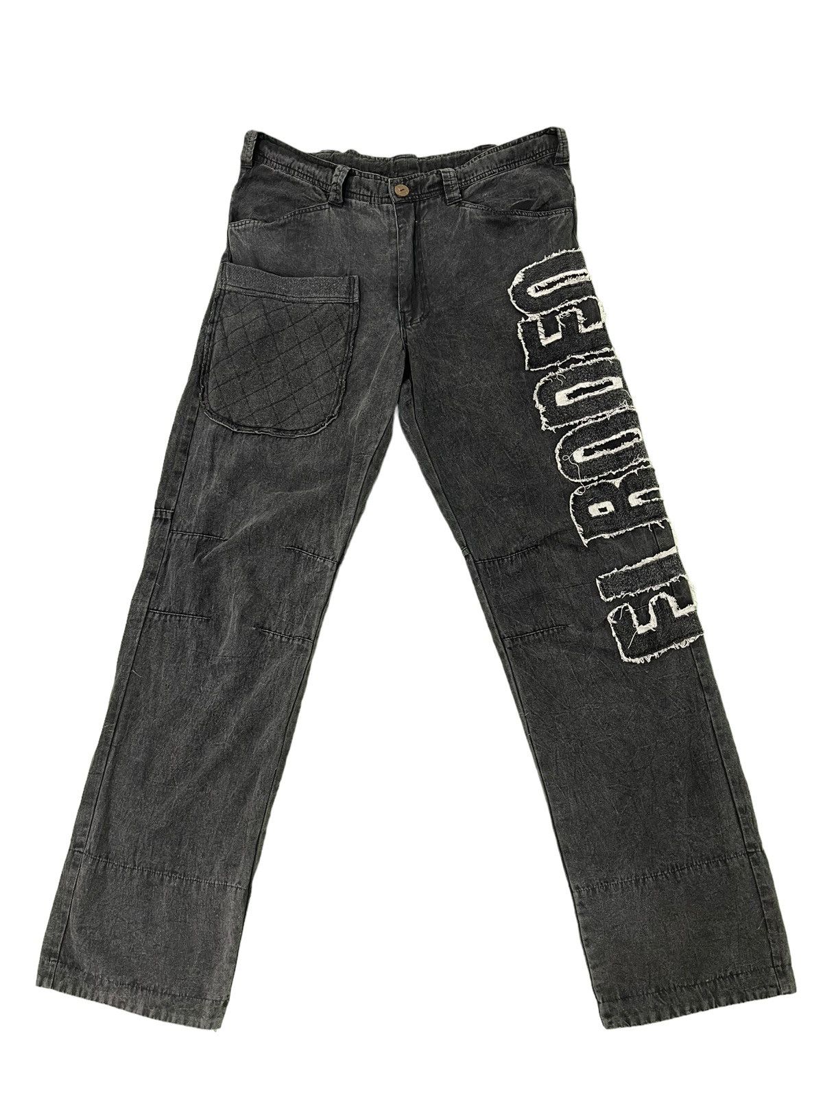 Japanese Brand Himalayan Native Materials El Rodeo Easy Pant Relaxed 40🟦 Size US 35 - 2 Thumbnail