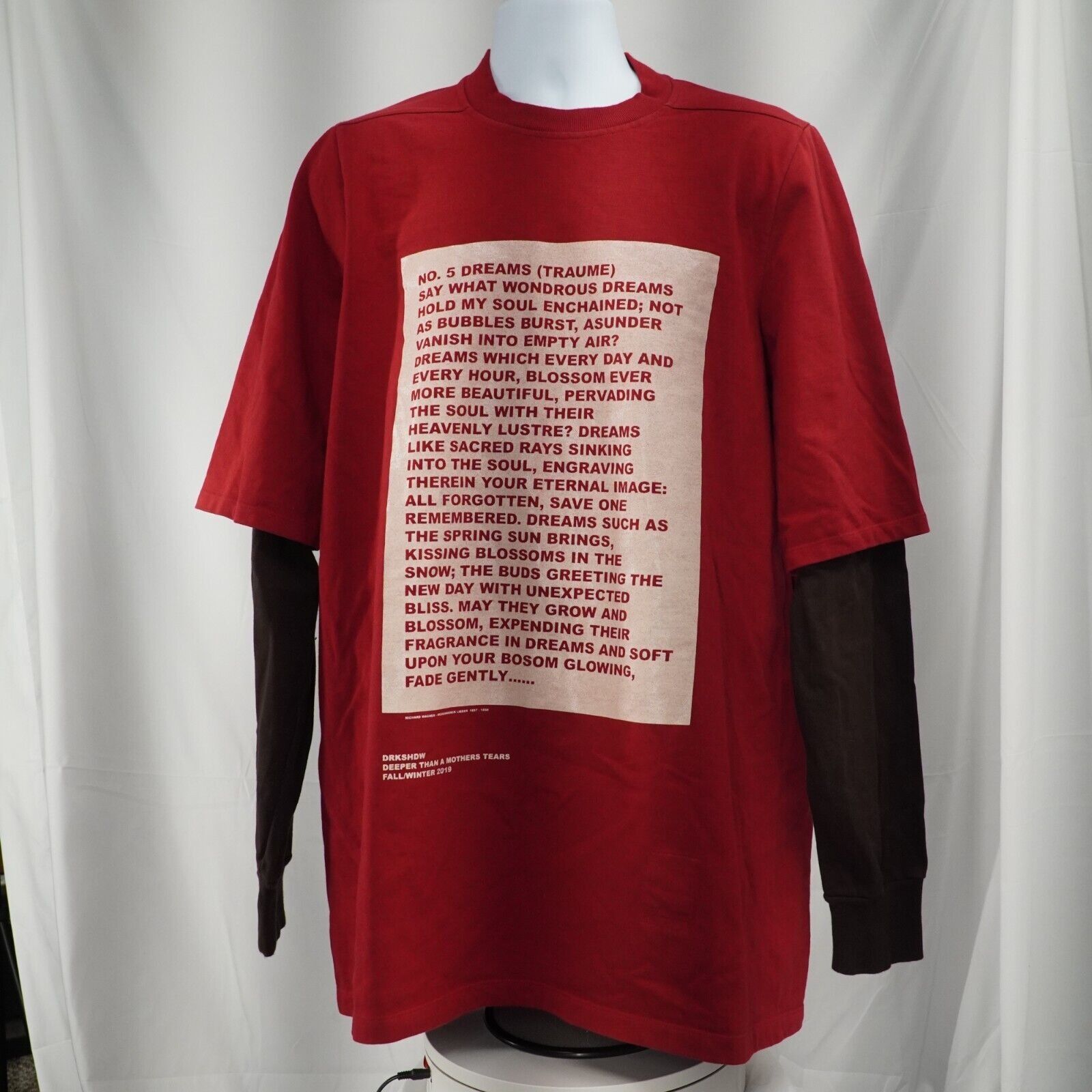 DRKSHDW Hustler Sweater Cherry Dark
