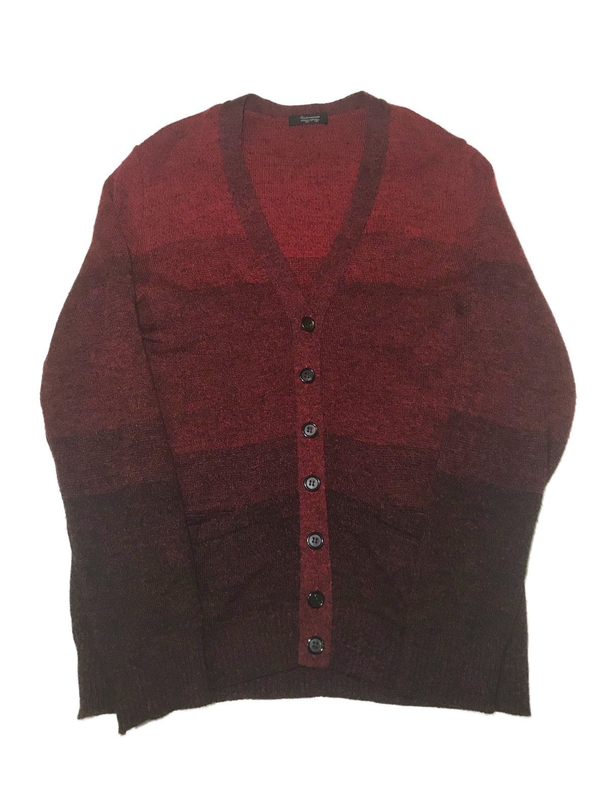 Undercover AW09 “Earmuff Maniac” Gradient cardigan Red Undercover Size US L / EU 52-54 / 3 - 1 Thumbnail