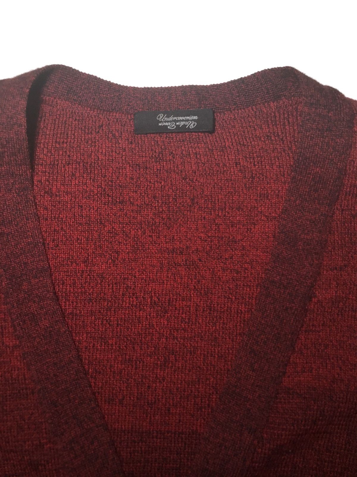 Undercover AW09 “Earmuff Maniac” Gradient cardigan Red Undercover Size US L / EU 52-54 / 3 - 3 Thumbnail
