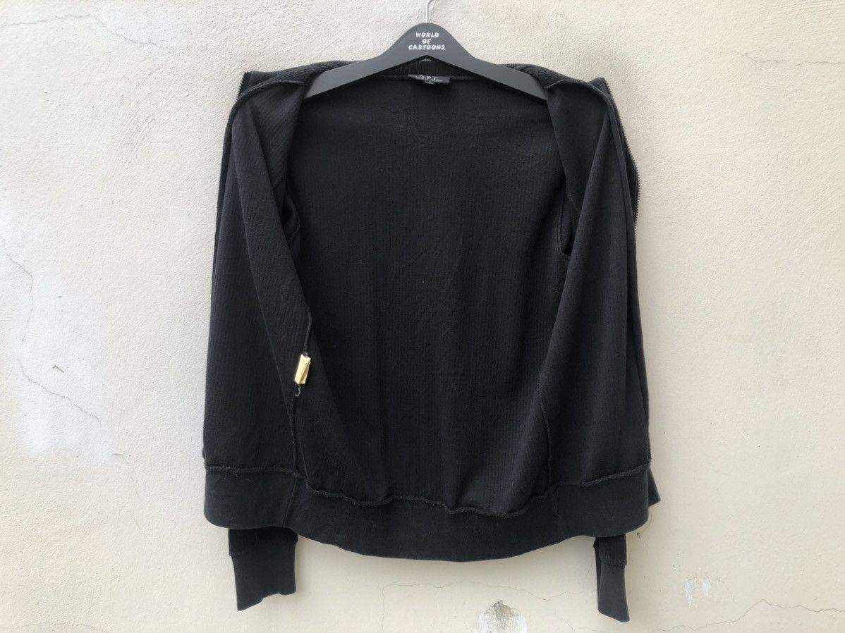 A.P.C. Vintage A.P.C. Faded Black Corduroy Round Neck Zip Sweater Size US S / EU 44-46 / 1 - 13 Thumbnail