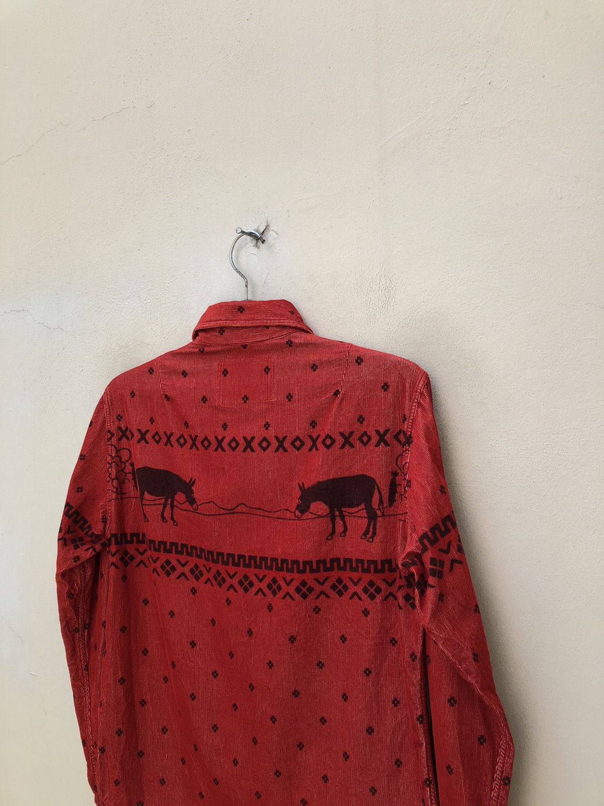 Markaware Marka Japan Printed Corduroy Button Shirt “ SAMPLE “ Size US M / EU 48-50 / 2 - 15 Thumbnail