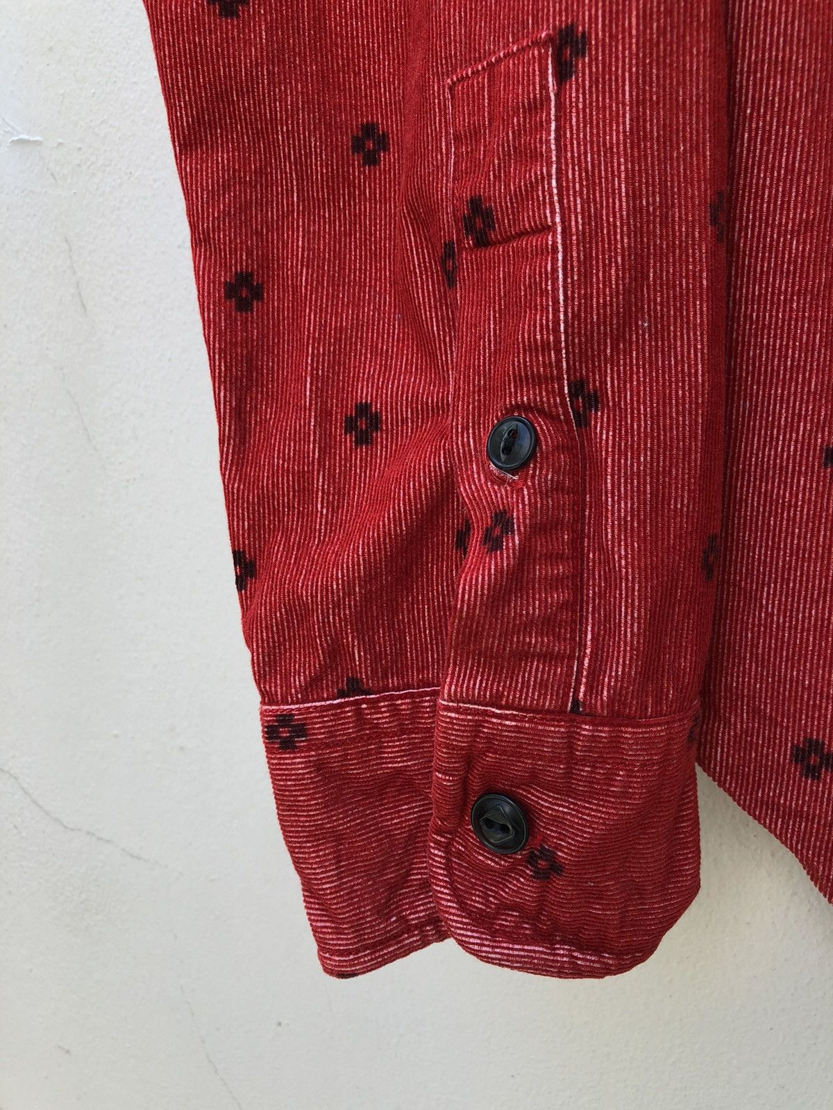Markaware Marka Japan Printed Corduroy Button Shirt “ SAMPLE “ Size US M / EU 48-50 / 2 - 8 Thumbnail