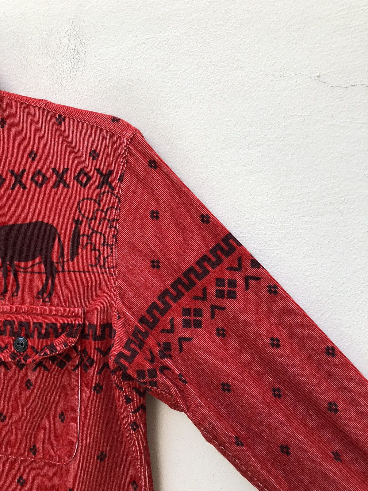 Markaware Marka Japan Printed Corduroy Button Shirt “ SAMPLE “ Size US M / EU 48-50 / 2 - 11 Thumbnail