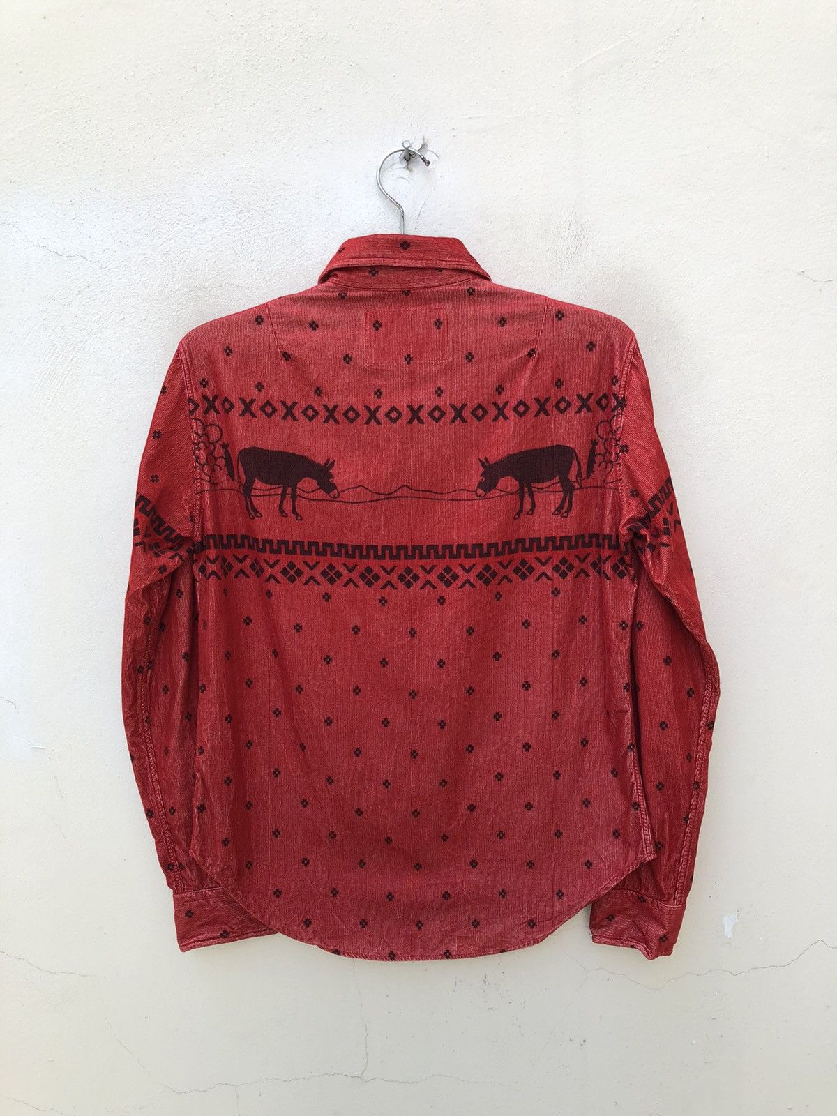 Markaware Marka Japan Printed Corduroy Button Shirt “ SAMPLE “ Size US M / EU 48-50 / 2 - 13 Thumbnail
