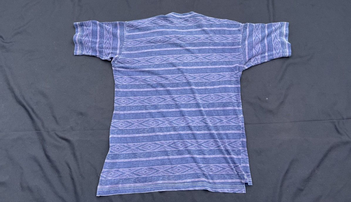 Gramicci Vintage 90s Gramicci Sun Fade Tribe Stripes t shirt Size US L / EU 52-54 / 3 - 3 Thumbnail