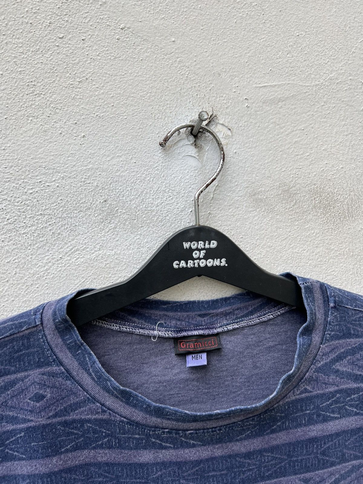 Gramicci Vintage 90s Gramicci Sun Fade Tribe Stripes t shirt Size US L / EU 52-54 / 3 - 6 Thumbnail